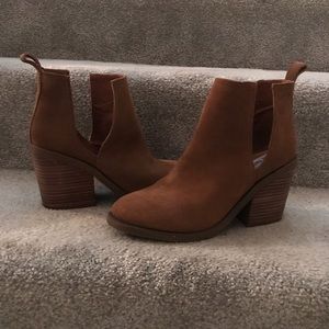 Steve Madden Cutout Ankle Booties